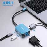 Benfei 4in1 Adapter USB C na HDMI, VGA,USB, Power D