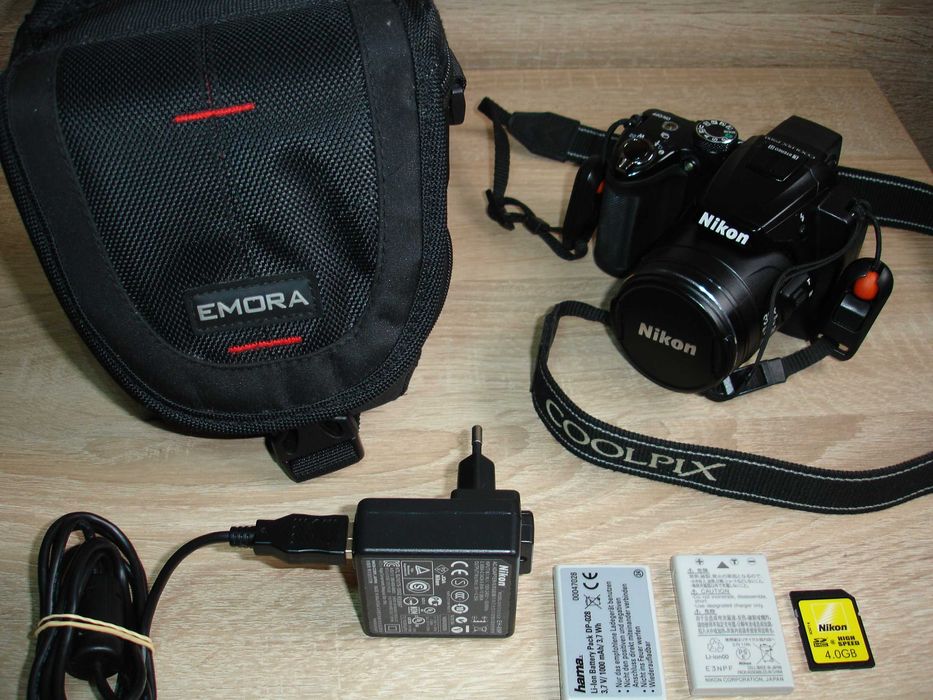 Nikon Coolpix P500 12Mpx, zoom 36x + Torba
