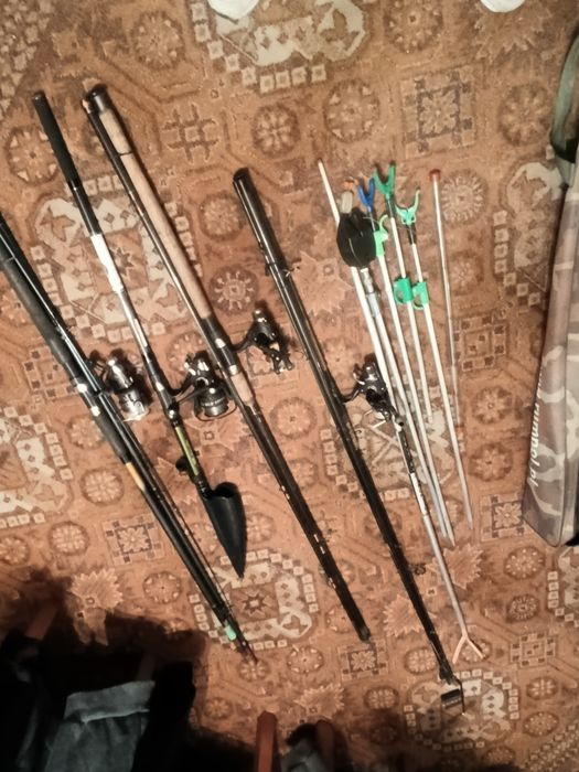 Zestaw wędkarski wędki