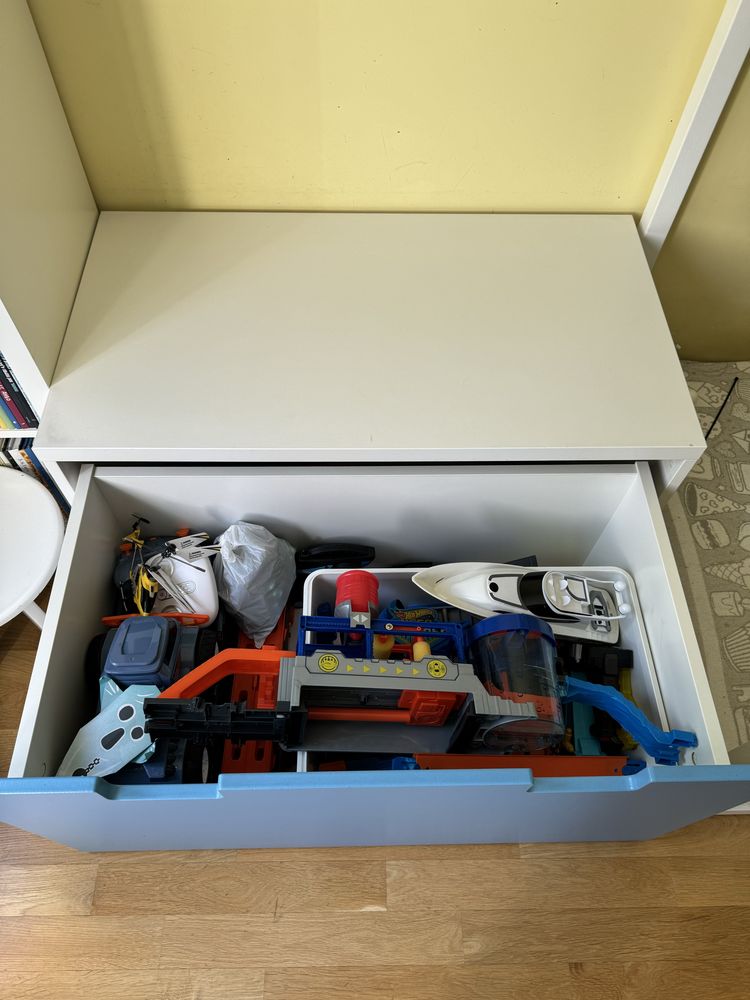 ІКЕА Лавка з ящиком для іграшок SMÅSTAD СМОСТАД