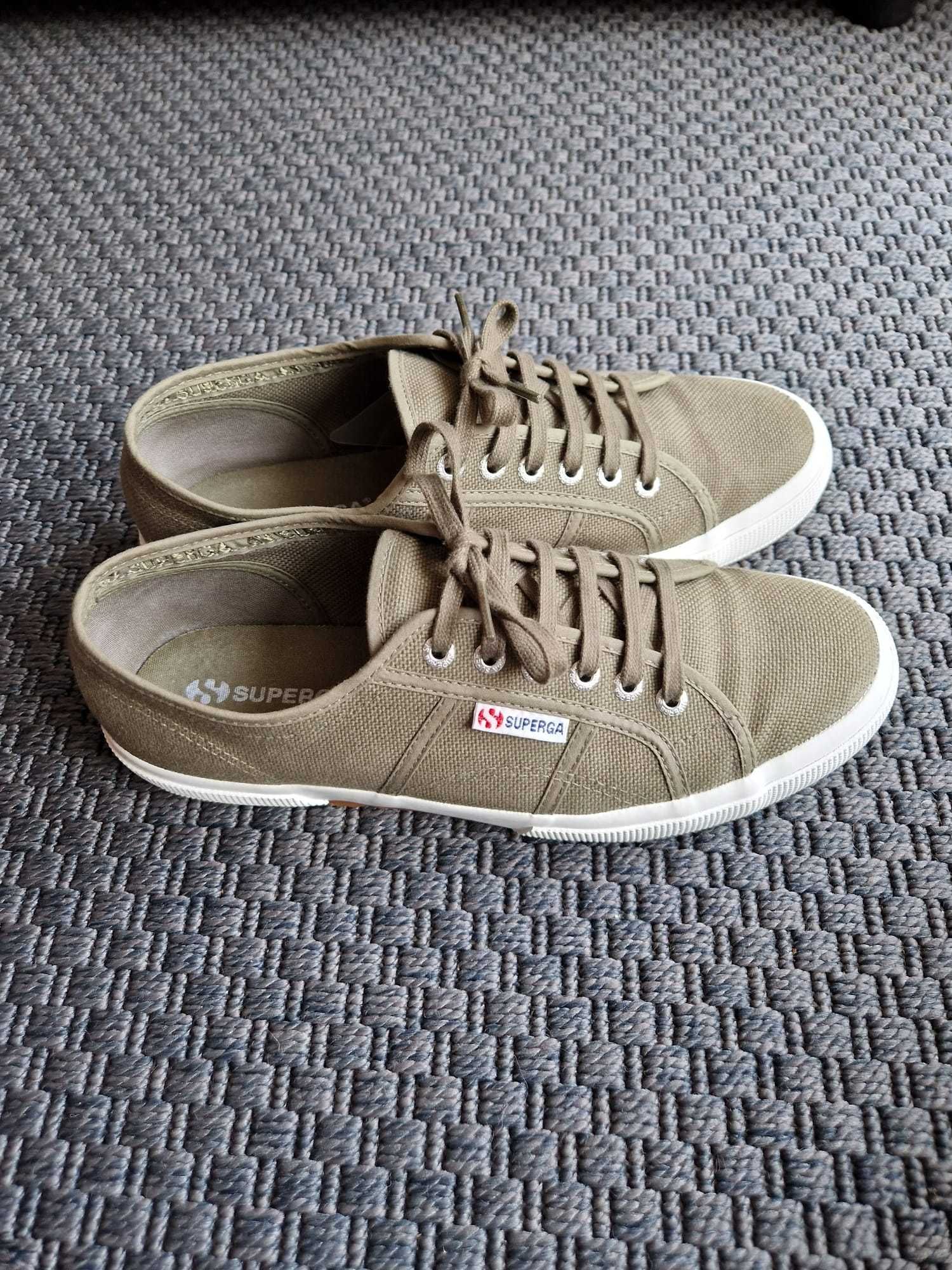 Sapatilhas/ Ténis Superga  2750 Cotu Classic Green Sherwood (Tam 43)