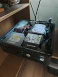 komputer Retro zestaw komputerowy PC monitor klawiatura