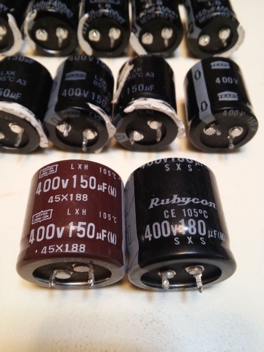 Конденсаторы электролитические полярные