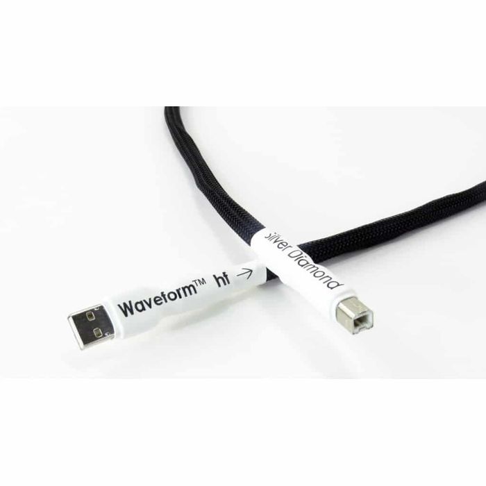 Tellurium Q Silver Diamond - interkonekt cyfrowy USB A/B