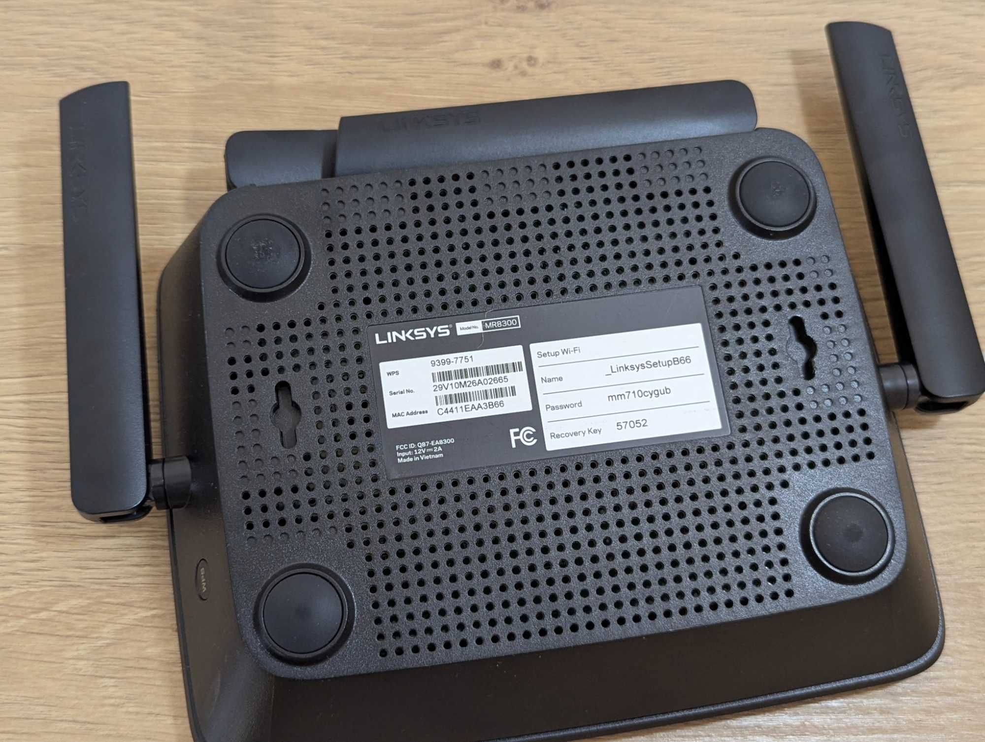 Роутер WiFi Mesh Linksys MR8300 CISCO до2,2 Гб. 3Wi-Fi диап