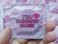 Darmowy balonik - prezerwatywa