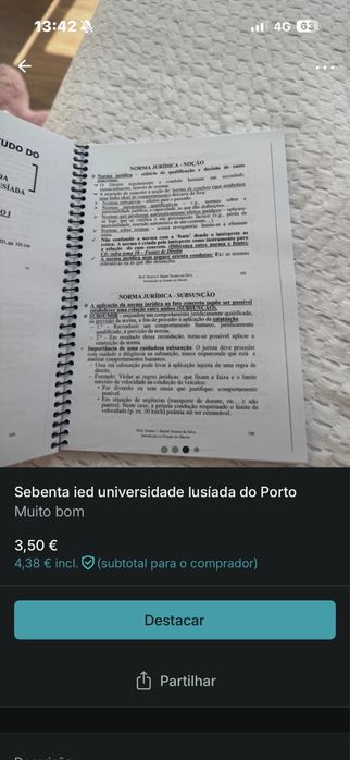 Sebenta de introducao ao estudo de direito da ulp