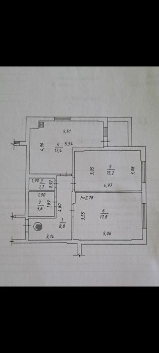 Продається 2-кімнатна квартира в ЖК НОВОСЕЛЬЦЕВО,  с. Чубинське