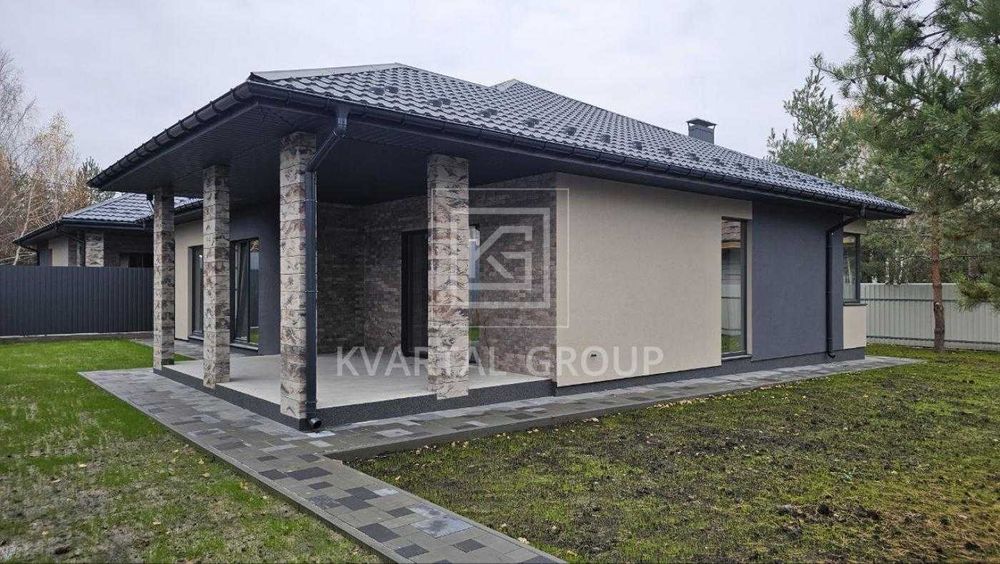 Одноповерховий будинок максемальне наповнення м. Ворзель