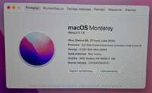 iMac Retina 5K, 27-calowy i5 8gb ssd 1tb rok 2015