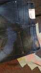 Jeans novos levemente "descolorados"