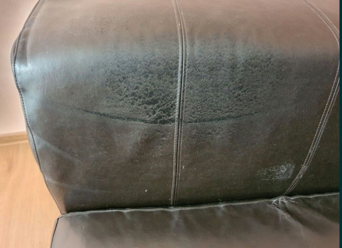 Zestaw wypoczynkowy Ikea Kramfors Skórzana Skóra [3 ELEMENTY]