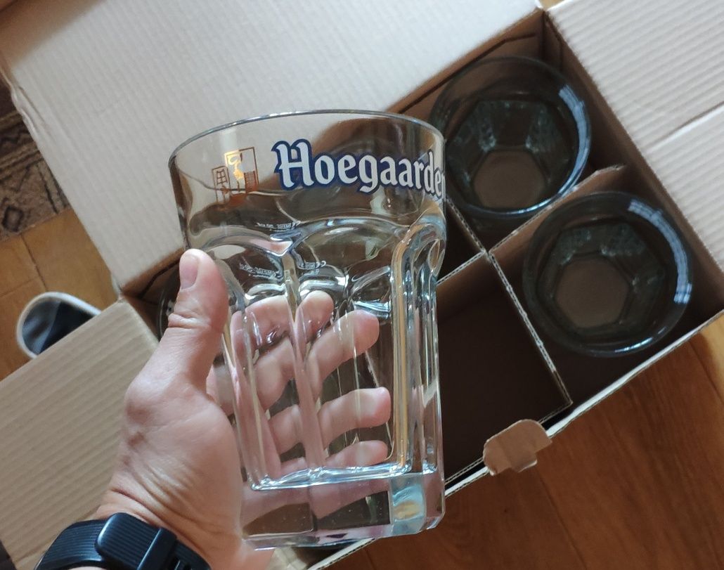 Хугарден 0,5л Нові Бокали , 6шт  hoegaarden. Ціна за 6 шт