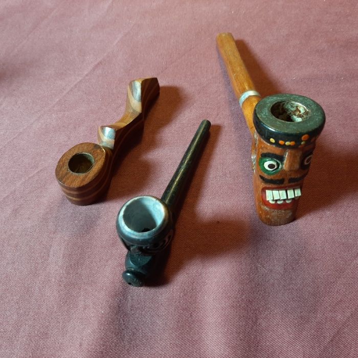 8 Cachimbos artesanais