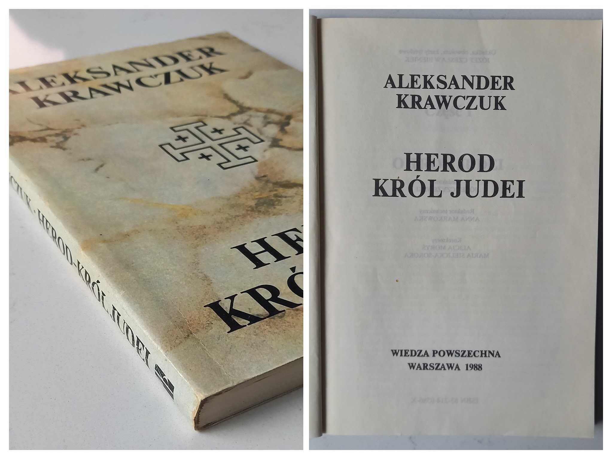 Książka "Herod, krój Judei" - Aleksandra Krawczuka