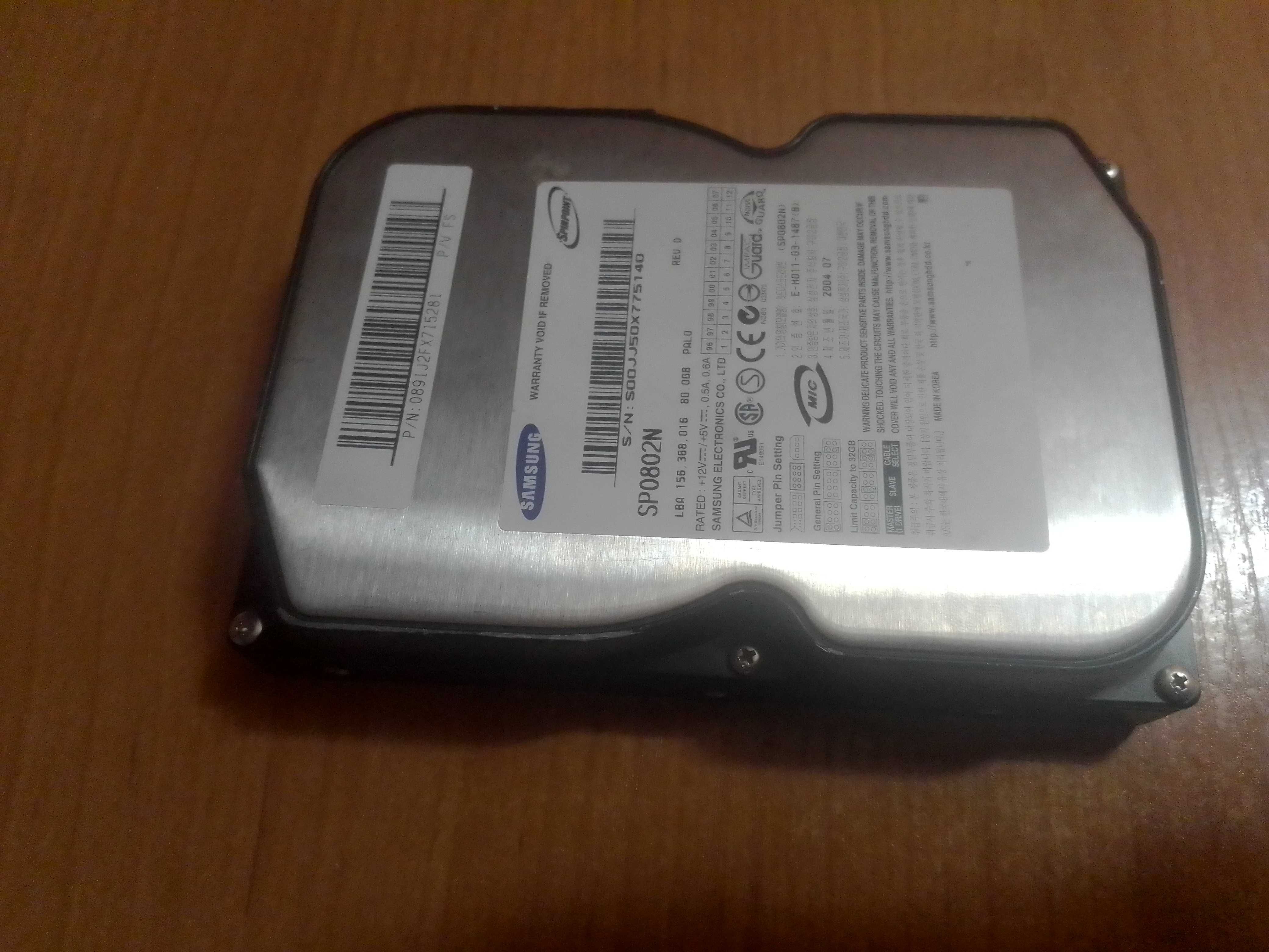 Жорсткий диск Samsung 80 Gb