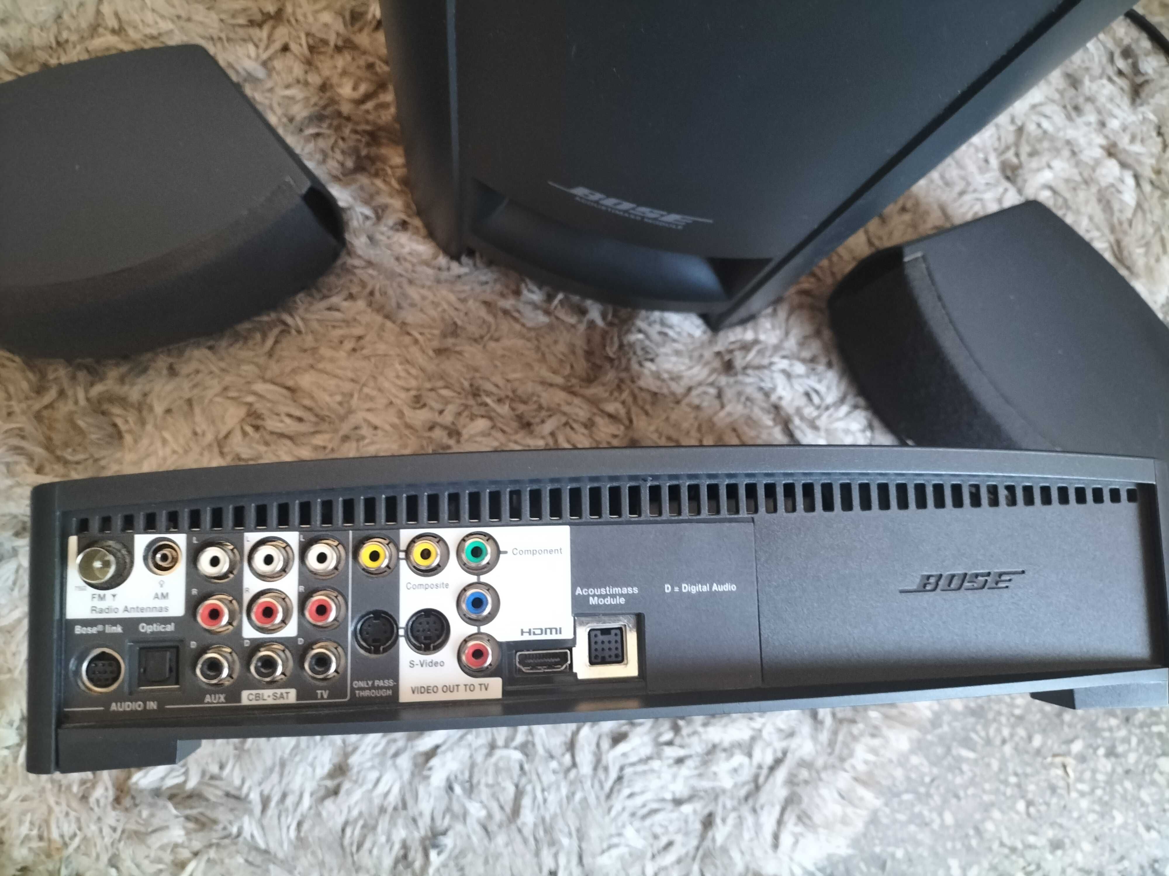 Zestaw Home Theater kino domowe Bose  3-2-1 seria 3 z HDMI