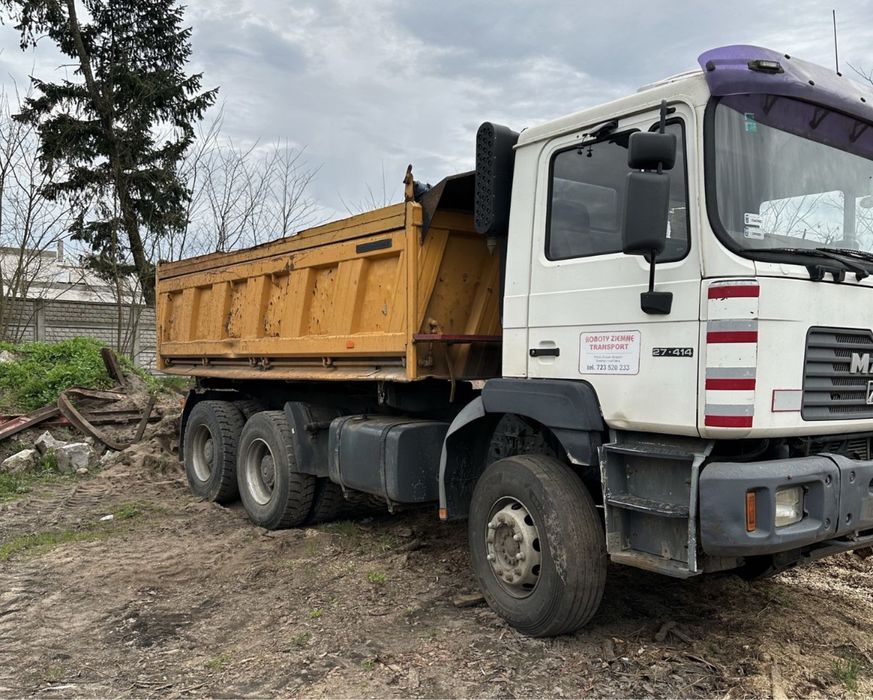 Wynajem wywrotki trzyosiowej