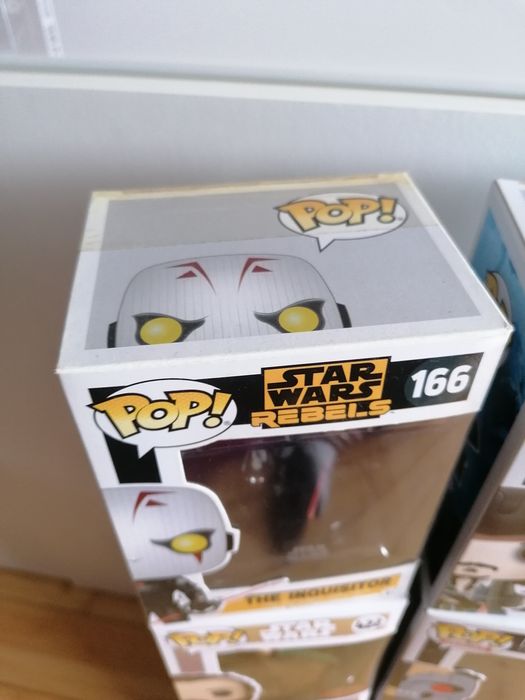 Funko pops Star Wars, geralt, clark kent, Batman, Jack sparrow, edward