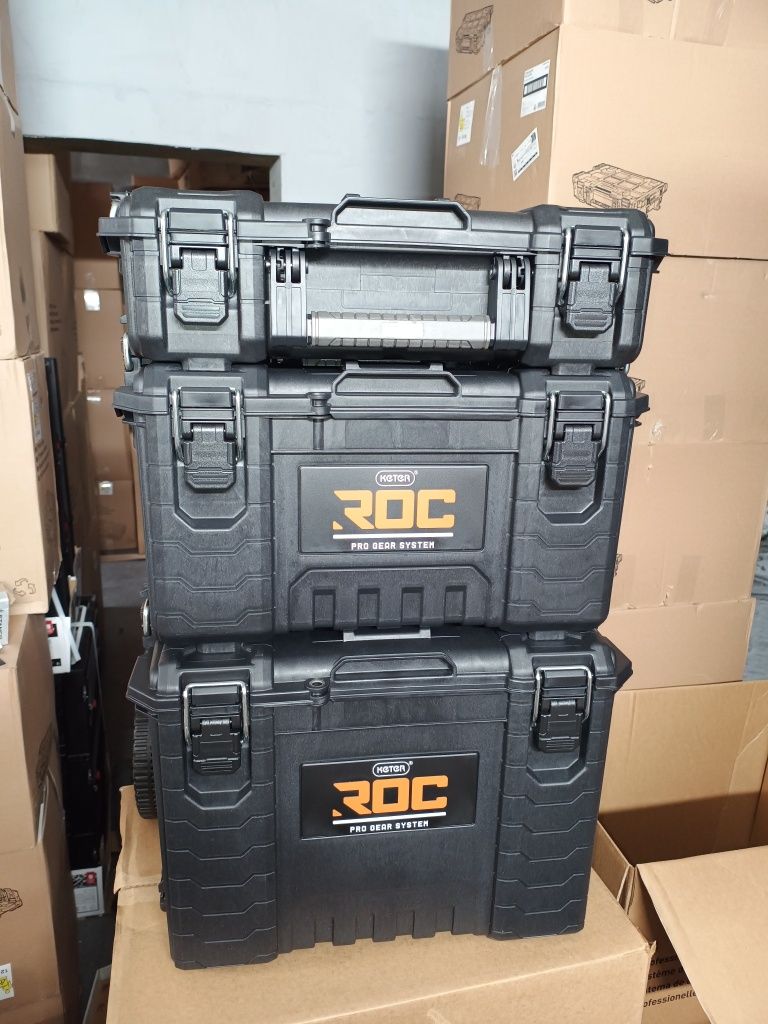 Набір ящиків для інструментів Keter roc pro gear system 2.0 Rigid