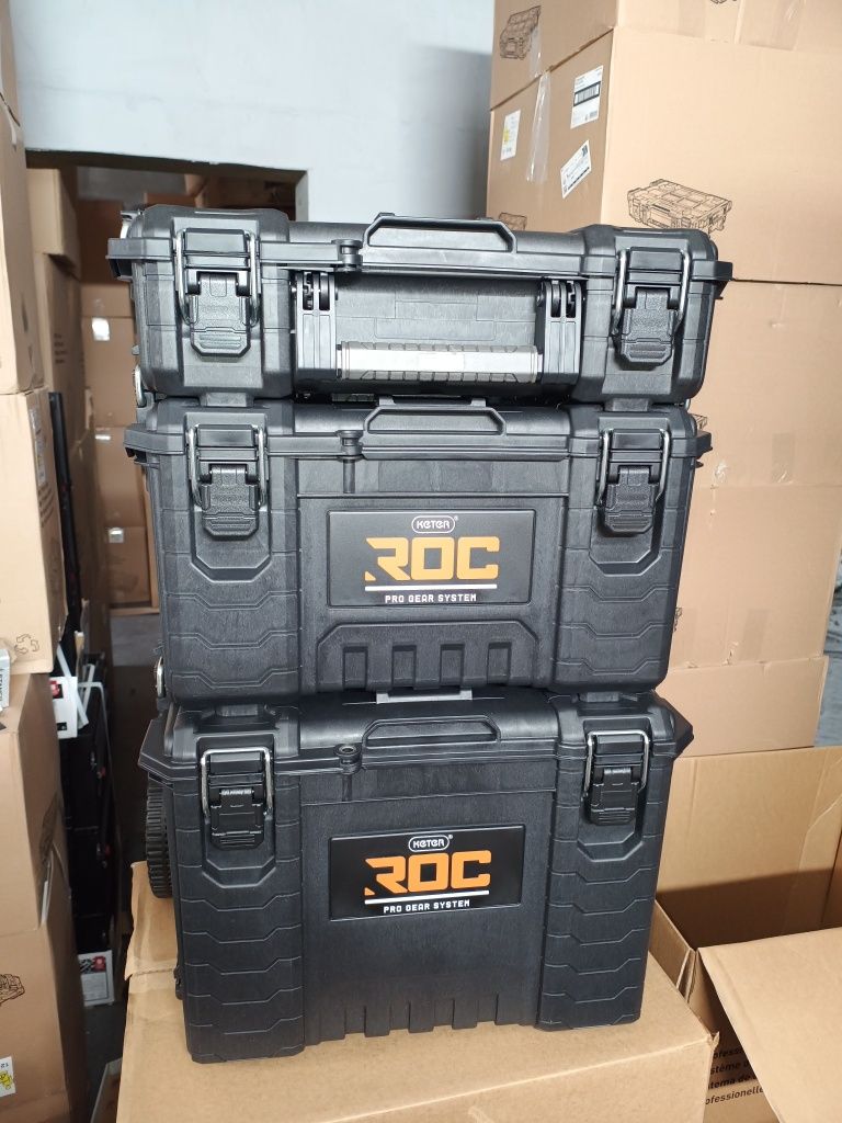 Набір ящиків Keter roc pro gear system 2.0