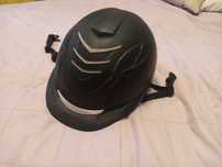Kask i czapsy  do jazdy konnej, rozmiar M