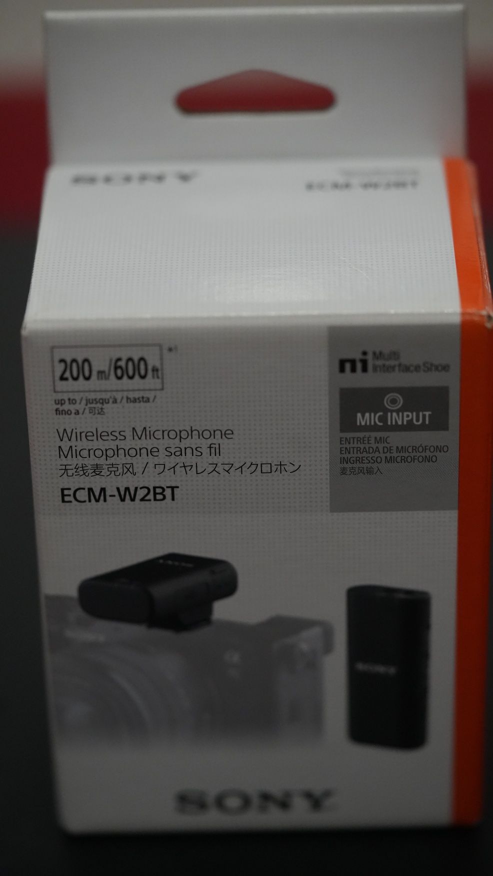 Microfone Sony ECM-W2BT