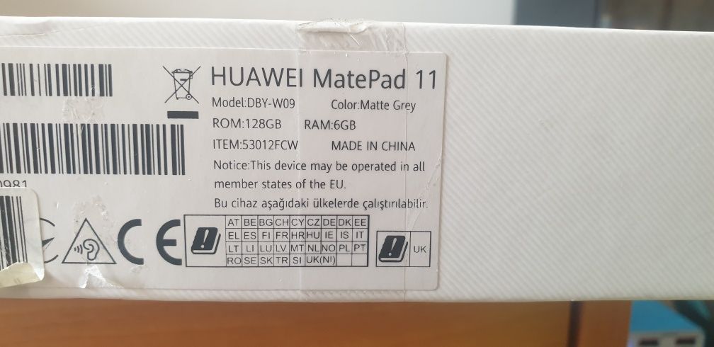 Huawei MatePad 11  6/128gb