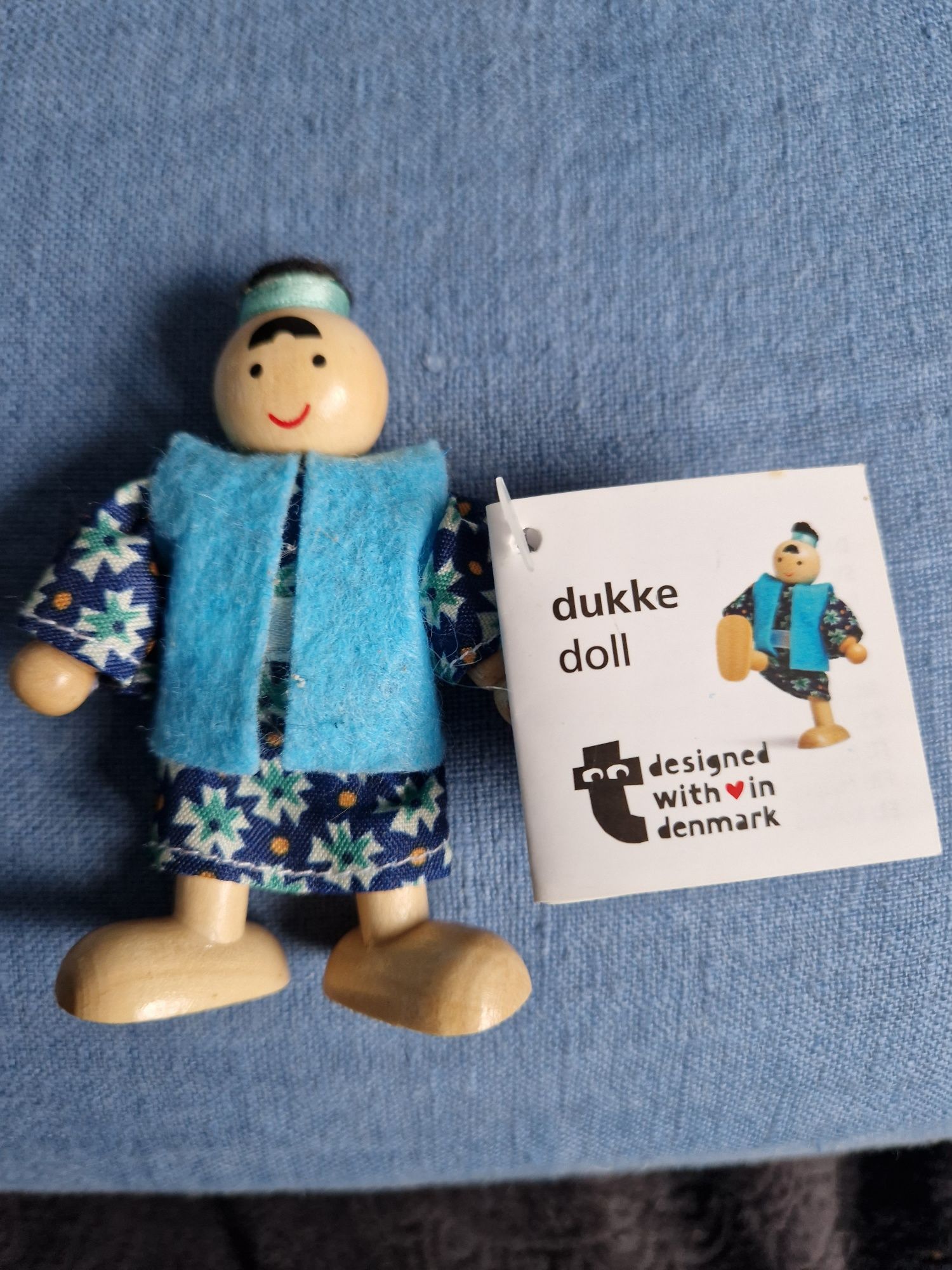 Lalka kolekcjonerska Dukke doll duńska