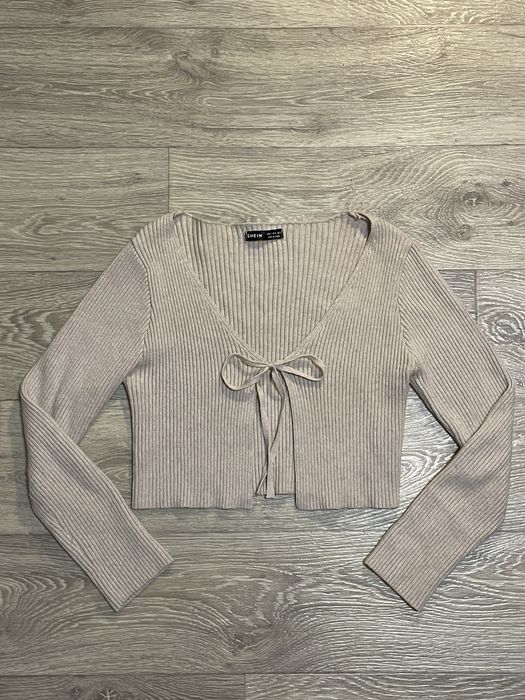 Легкий летний новый женский кардиган с v-образным вырезом и завязками