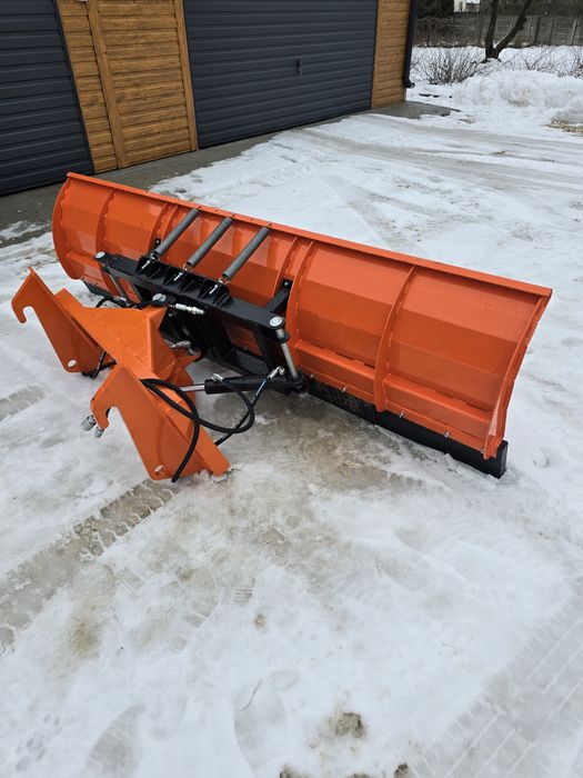 Pług do śniegu na tuza I tura z amortyzacją