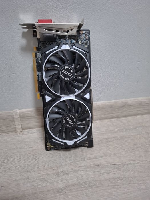 MSI Radeon RX 480 4G (GAMING X/ARMOR/OC) — Надійна, в гарному стані