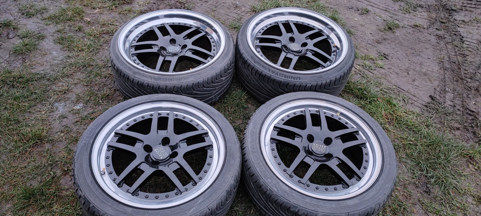 Felgi Image Wheels 103 17/18" 7/9 4x100 Mini Honda E30 Lotus Opel 3tlg