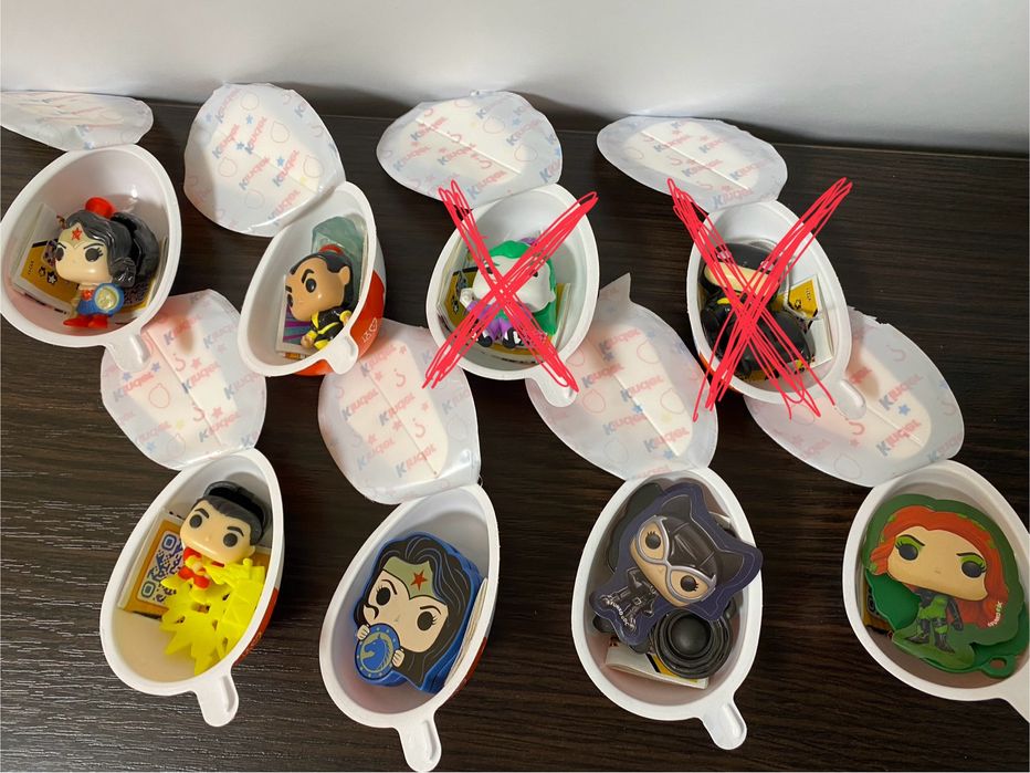 Kinder funko DC / Harry Potter колекційні фігурки