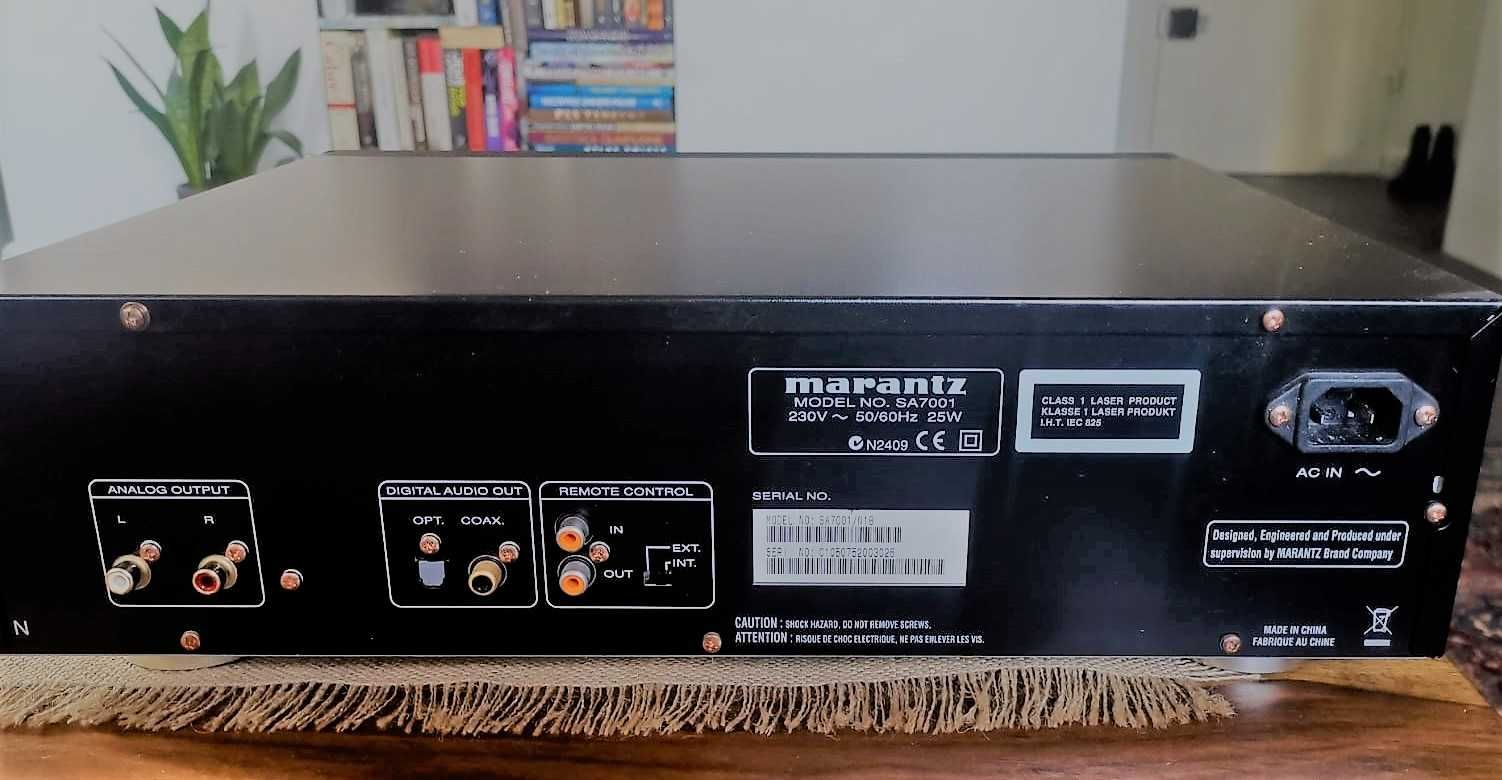 Audiofil sprzedaje: Marantz SA7001 - odtwarzacz CD z pilotem