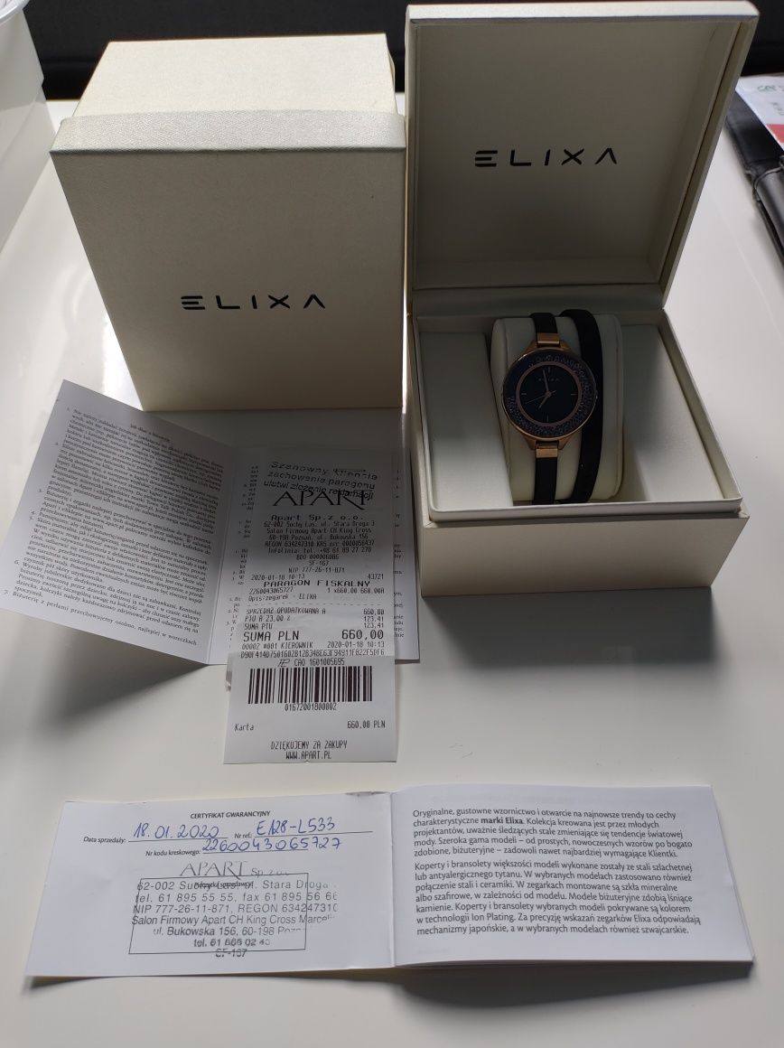 Zegarek Elixa firmy Apart