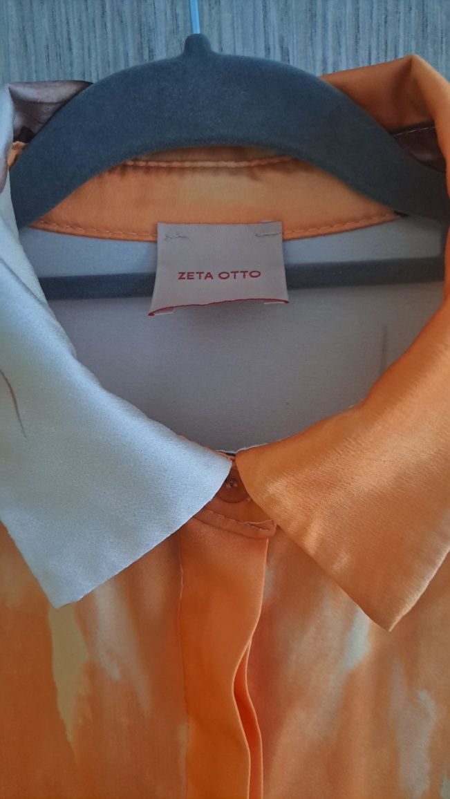 Długa koszula damska tunika Zeta Otto plus size unikat Xxl 48 50