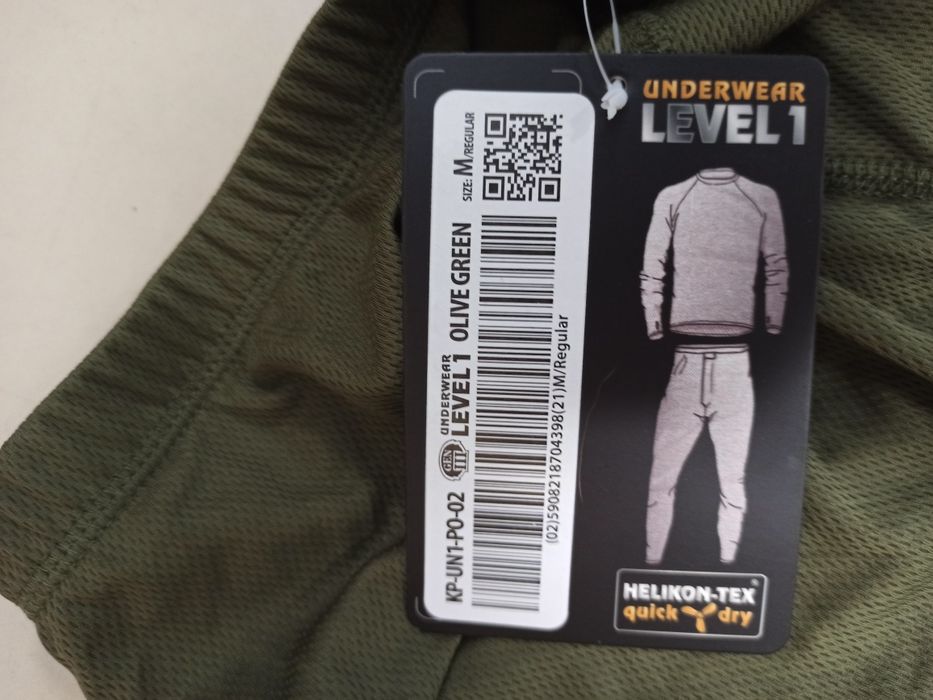 Kalesony Helikon Level 1 Gen III Olive Green M