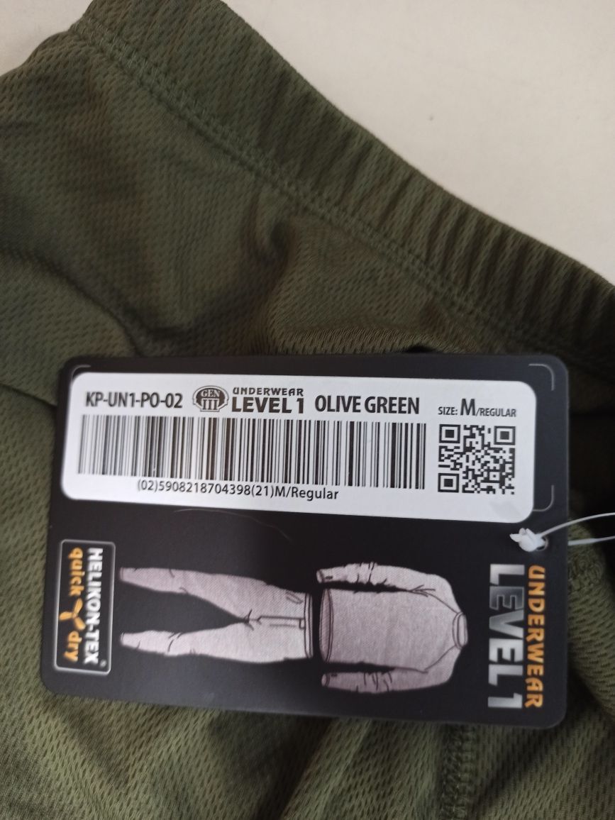 Kalesony Helikon Level 1 Gen III Olive Green M