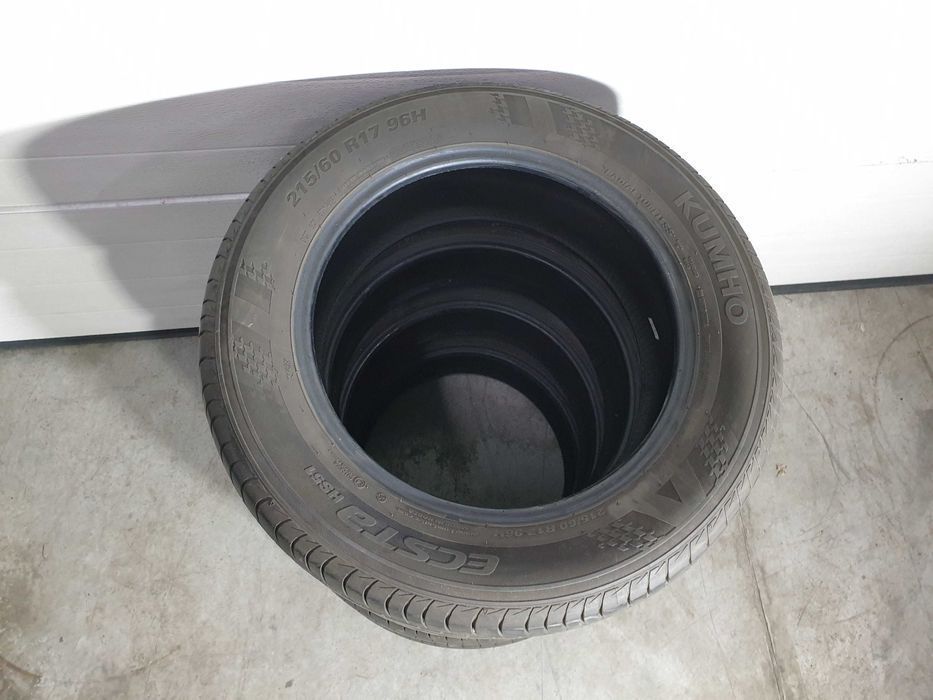 4szt. 215/60/17 96H Kumho Ecsta HS51 6,5mm 2021r [ 8582 ]