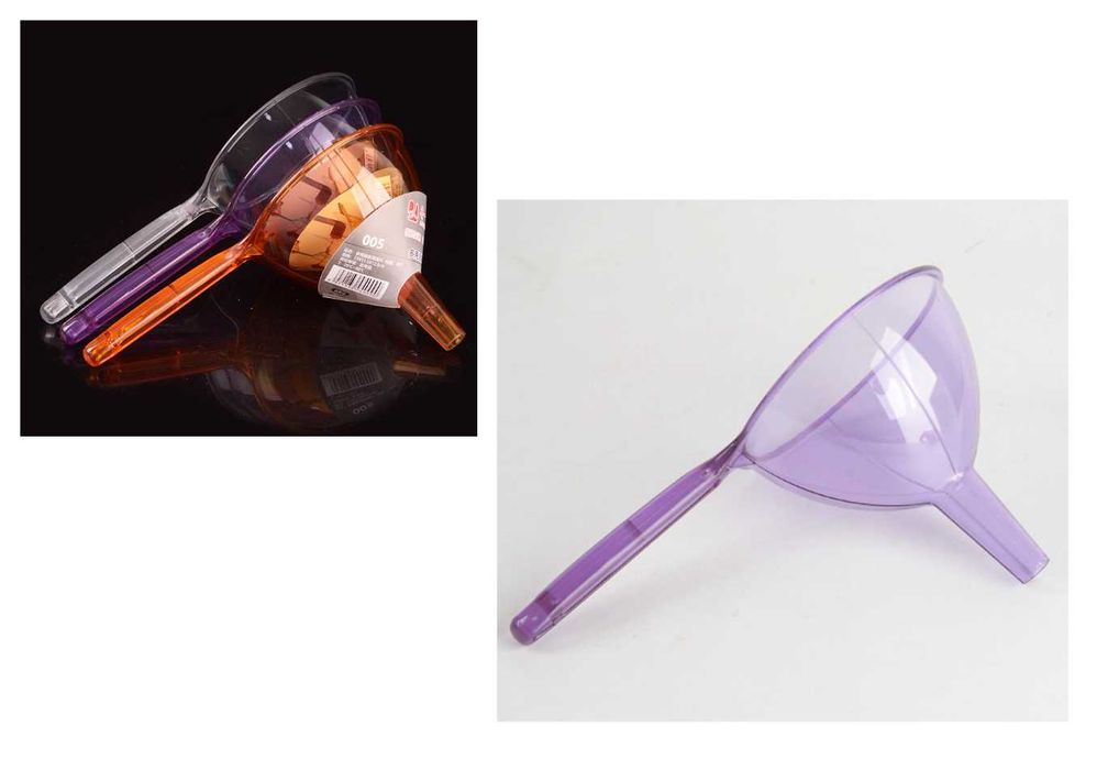 LEJEK plastikowy kuchenny DO SŁOIKÓW Transparentny Uchwyt 24x13x11cm