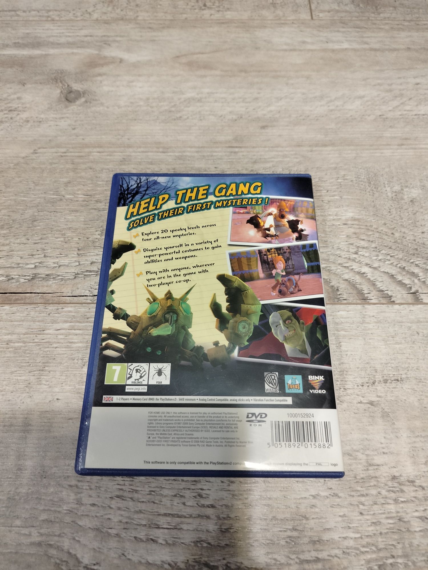 Gra Scooby doo first frights ps2