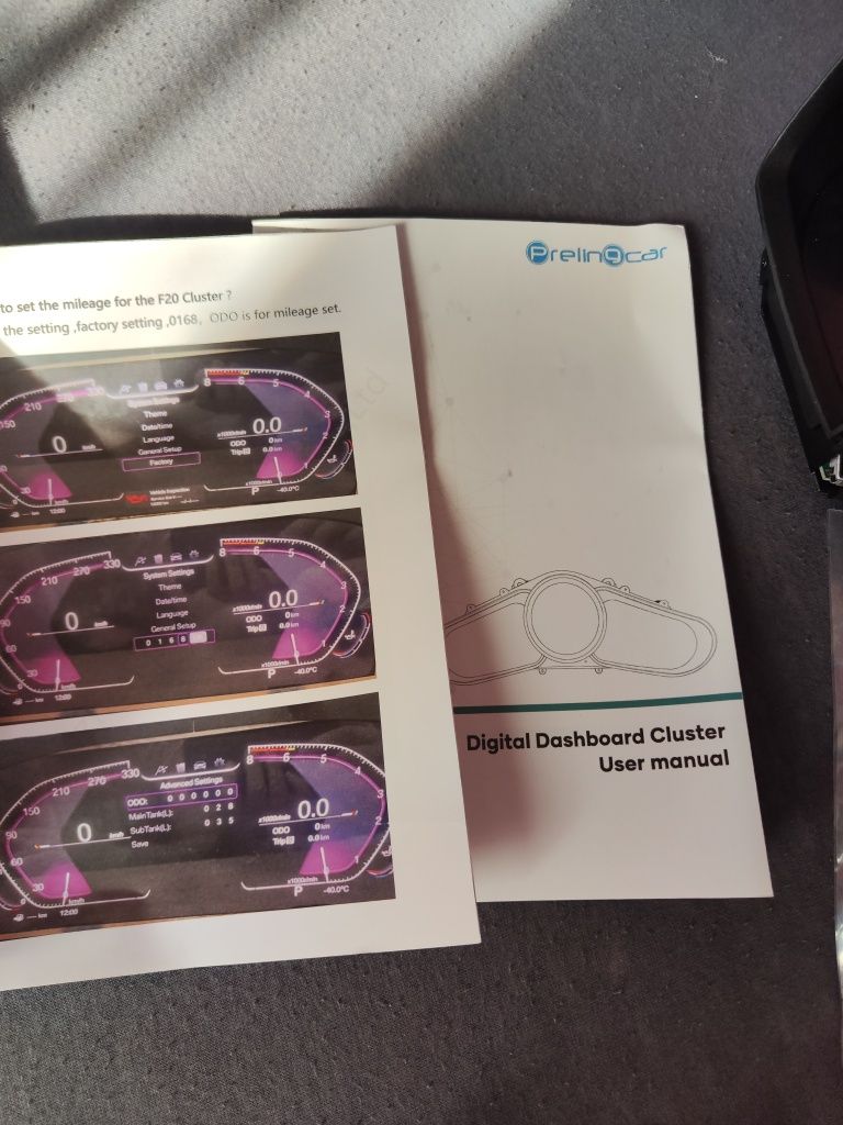 Licznik virtual cockpit BMW F20 F52 wirtualny