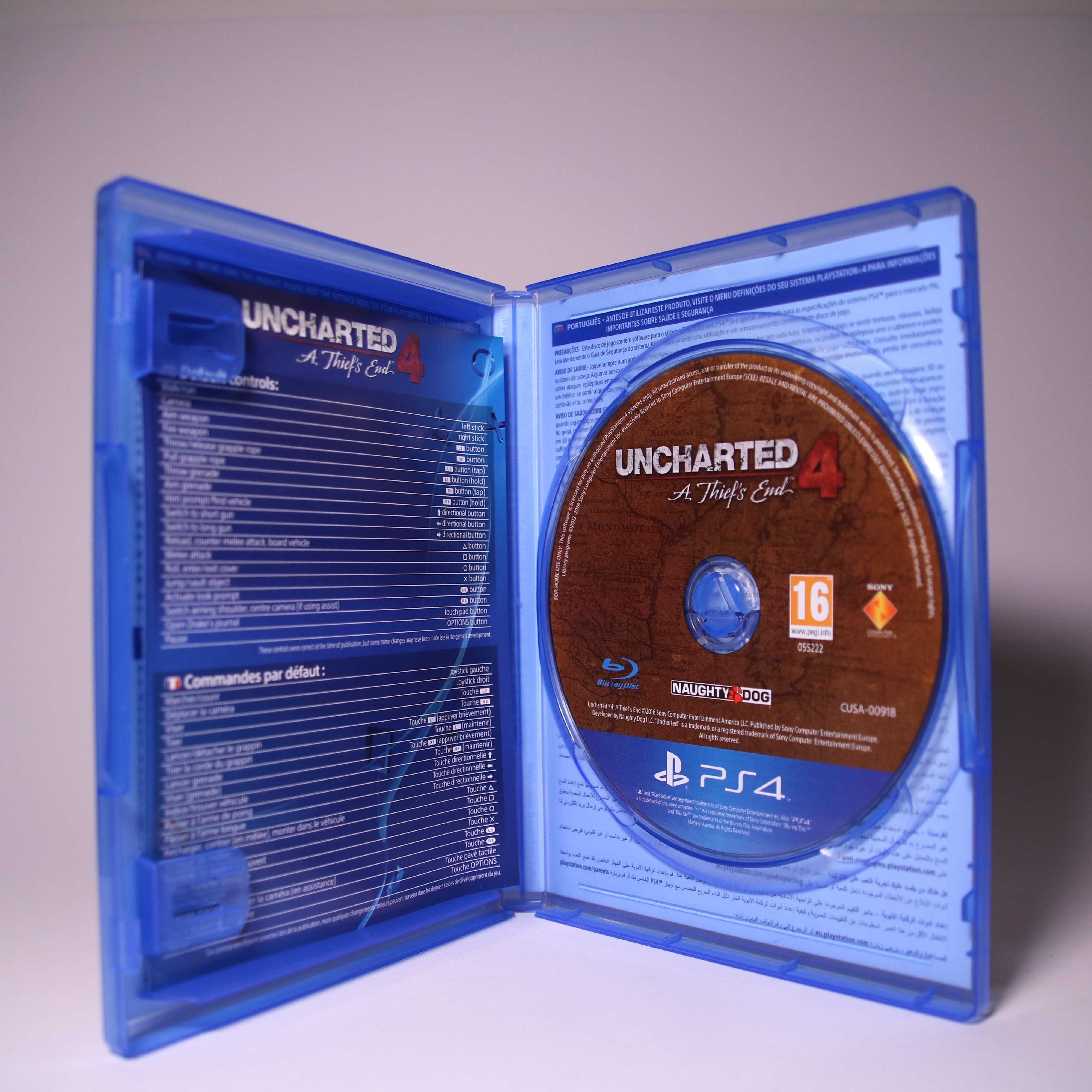 Uncharted 4 a thief's end ps4
