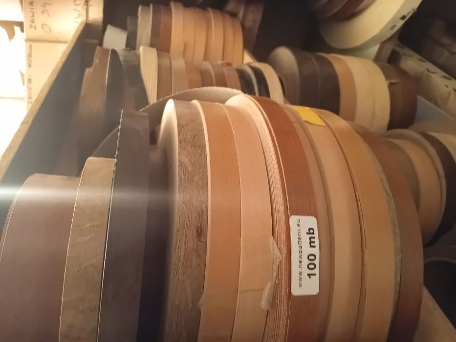 Obrzeże Okleina papierowa do plyt wiórowych