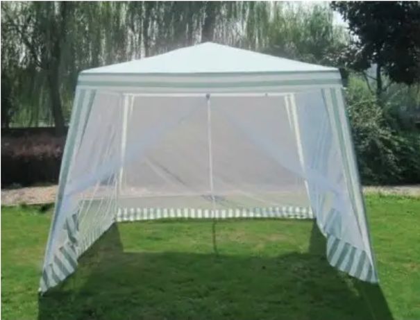 Павильон шатер 3*3 высотой 2.5м с москитной сеткой и молниями
