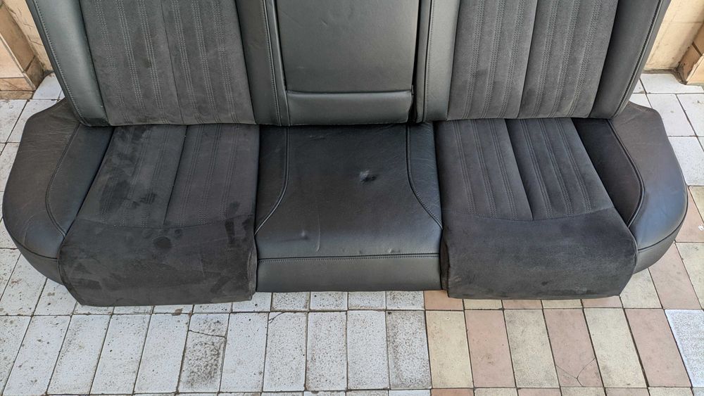 Салон сидіння шкіра алькантара підігрів Ауді А6 С7 Audi A6 C7 2013