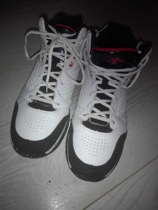 Кросівки AND1 basketball shoes, біло чорно червоне