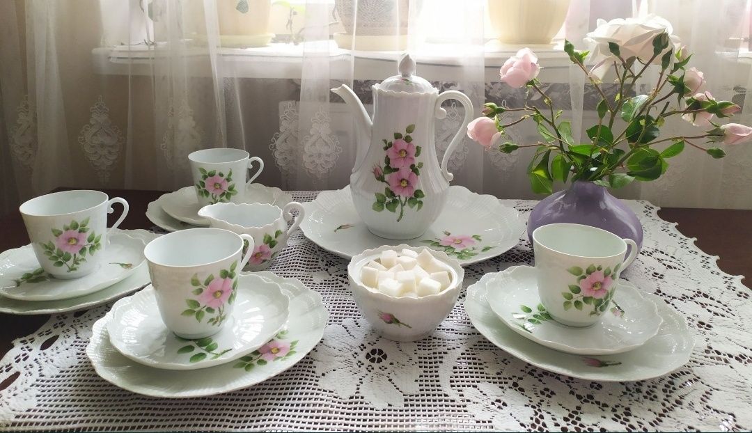 Сервиз чайный кофейный Limoges Лимож  от мастерской Le chamberlain