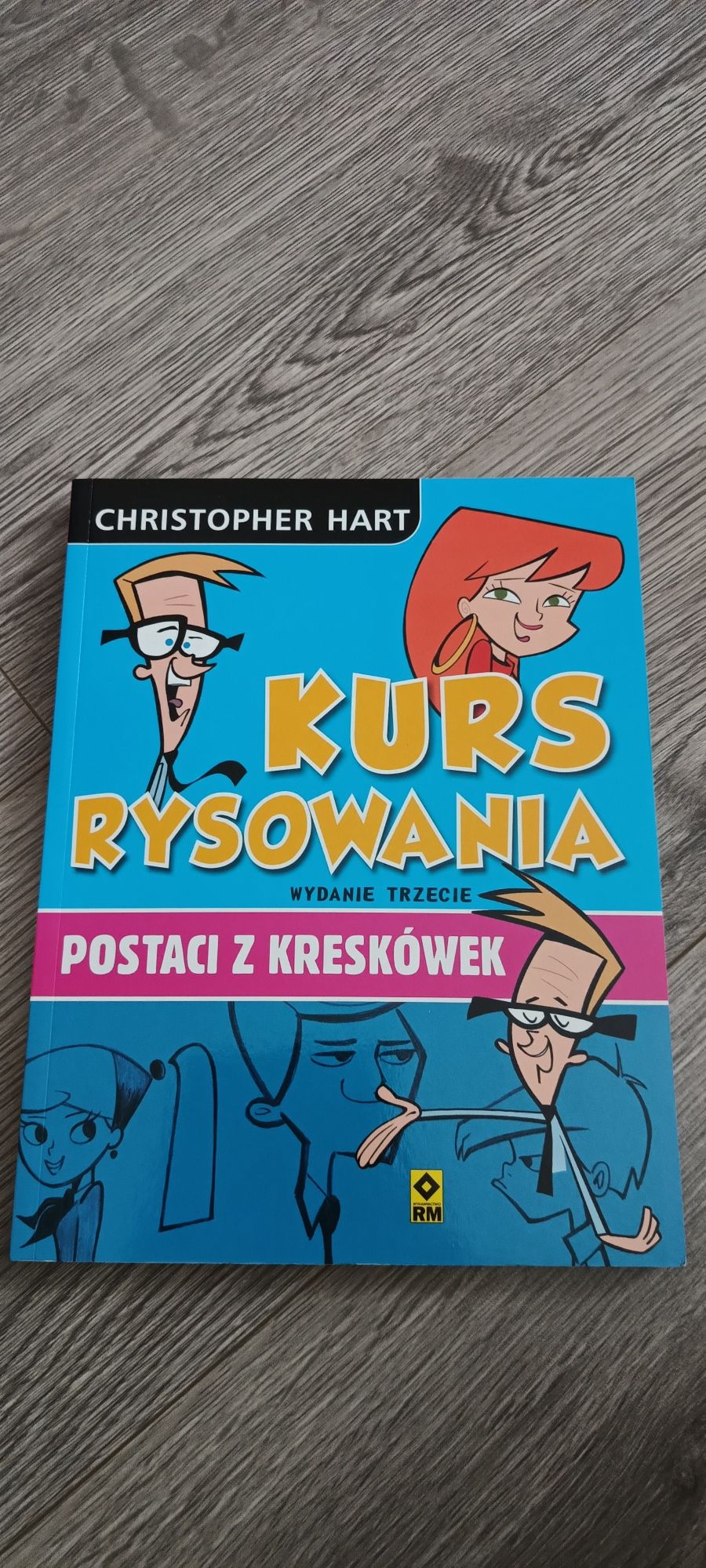 Książka Kurs Rysowania postaci z kreskówek Nowa